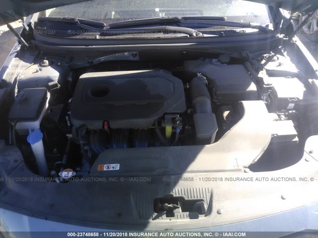 5NPE34AF0HH570182 - 2017 HYUNDAI SONATA SPORT/LIMITED 蓝色 照片 10