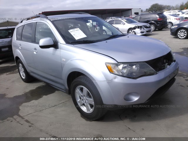 JA4LT21W49Z007054 - 2009 MITSUBISHI OUTLANDER ES SILVER photo 1