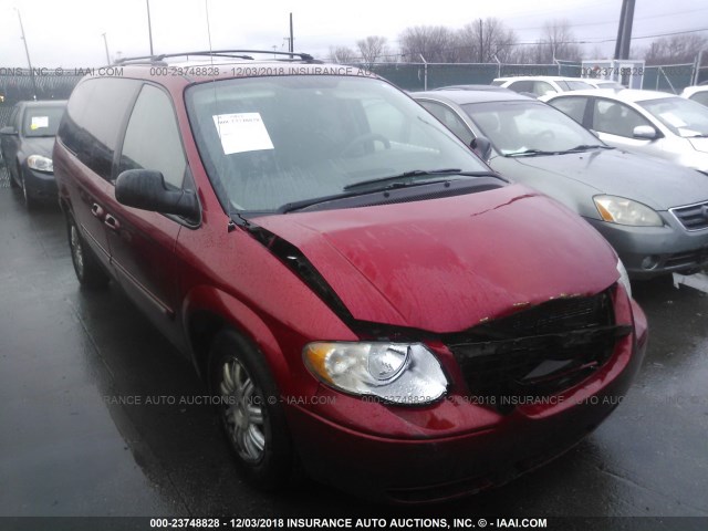2A4GP54L56R772093 - 2006 CHRYSLER TOWN & COUNTRY TOURING RED photo 1