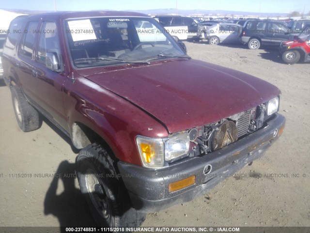 JT3VN39WXL0018756 - 1990 TOYOTA 4RUNNER VN39 SR5 RED photo 6