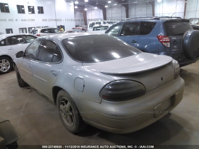 1G2WJ52K2XF309788 - 1999 PONTIAC GRAND PRIX SE SILVER photo 3