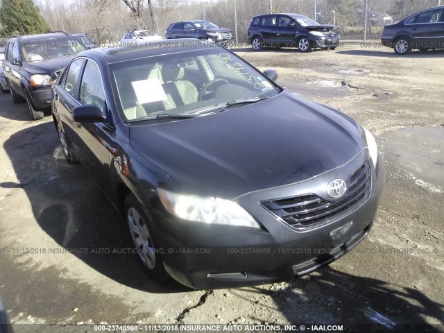 4T1BE46K18U747469 - 2008 TOYOTA CAMRY CE/LE/XLE/SE BLACK photo 1