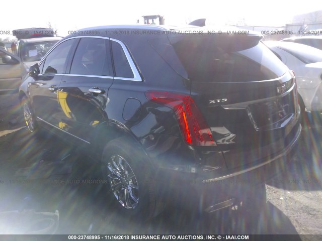 1GYKNBRS3HZ138482 - 2017 CADILLAC XT5 LUXURY BLACK photo 3