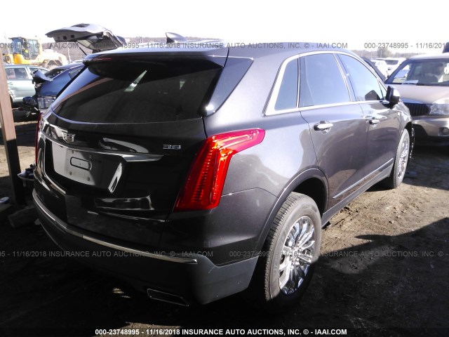 1GYKNBRS3HZ138482 - 2017 CADILLAC XT5 LUXURY BLACK photo 4