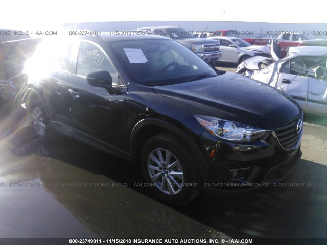 JM3KE4CY8G0865934 - 2016 MAZDA CX-5 TOURING Черный фото 1