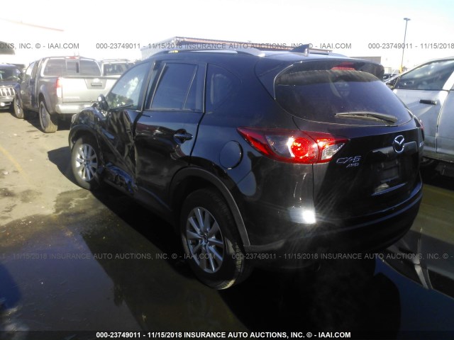 JM3KE4CY8G0865934 - 2016 MAZDA CX-5 TOURING Черный фото 3