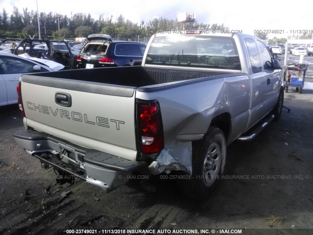 1GCEC19V07Z177848 - 2007 CHEVROLET SILVERADO C1500 CLASSIC TAN photo 4