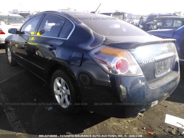 1N4CL21EX7C181472 - 2007 NISSAN ALTIMA HYBRID BLUE photo 3