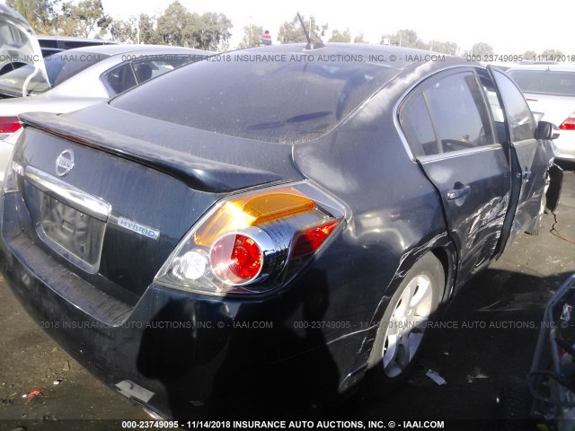 1N4CL21EX7C181472 - 2007 NISSAN ALTIMA HYBRID BLUE photo 4