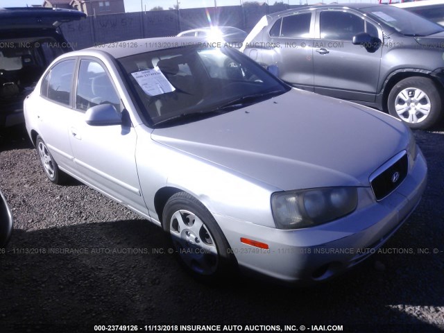 KMHDN45D73U677271 - 2003 HYUNDAI ELANTRA GLS/GT SILVER photo 1