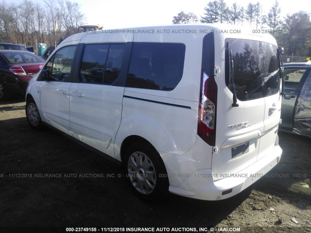 NM0GS9F77G1277487 - 2016 FORD TRANSIT CONNECT XLT WHITE photo 3