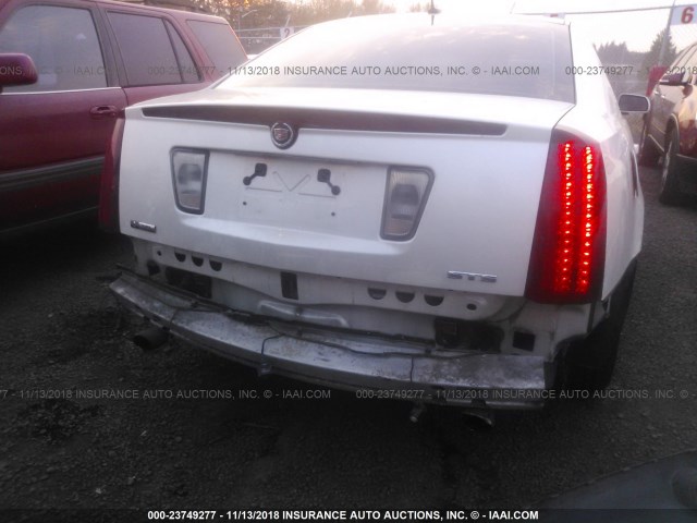 1G6DC67A470177870 - 2007 CADILLAC STS WHITE photo 6