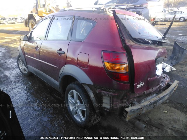 5Y2SL62853Z433738 - 2003 PONTIAC VIBE RED photo 3