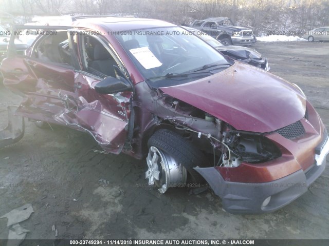 5Y2SL62853Z433738 - 2003 PONTIAC VIBE RED photo 6