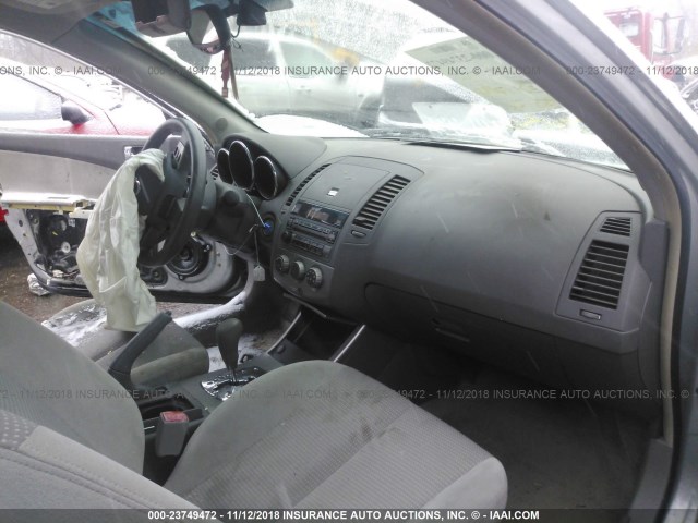 1N4AL11D25N493697 - 2005 NISSAN ALTIMA S/SL GRAY photo 5