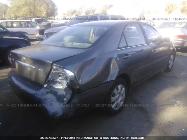 4T1BE32K24U926369 - 2004 TOYOTA CAMRY LE/XLE/SE GRAY photo 4