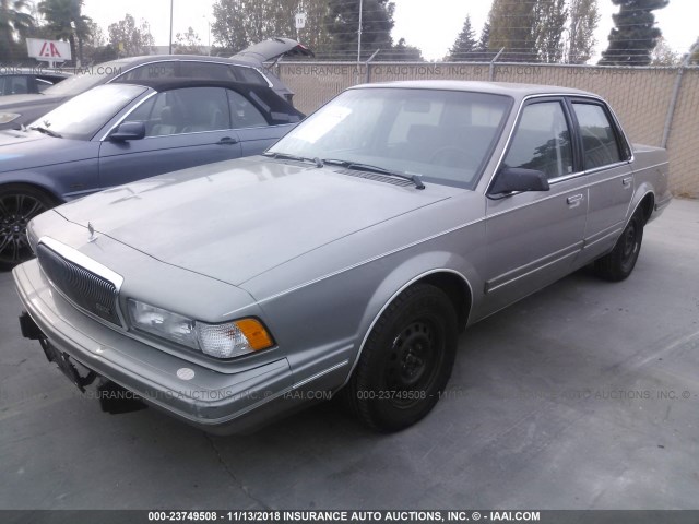 1G4AG55M1T6410117 - 1996 BUICK CENTURY SPECIAL/CUSTOM/LIMITED SILVER photo 2