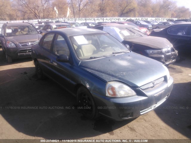 KNADC125346288166 - 2004 KIA RIO GREEN photo 1