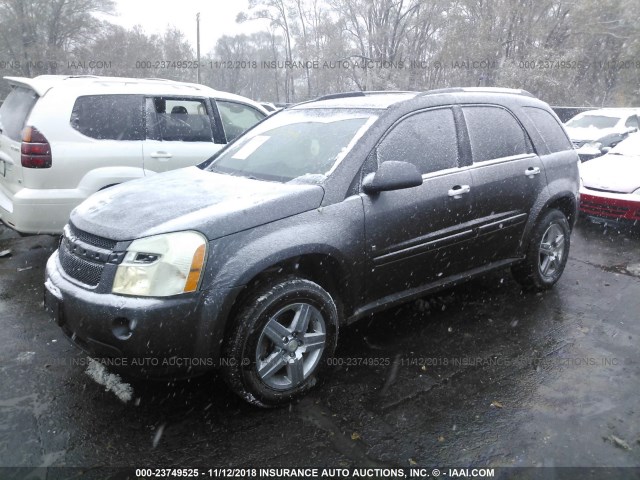 2CNDL73F386059432 - 2008 CHEVROLET EQUINOX LTZ GRAY photo 2