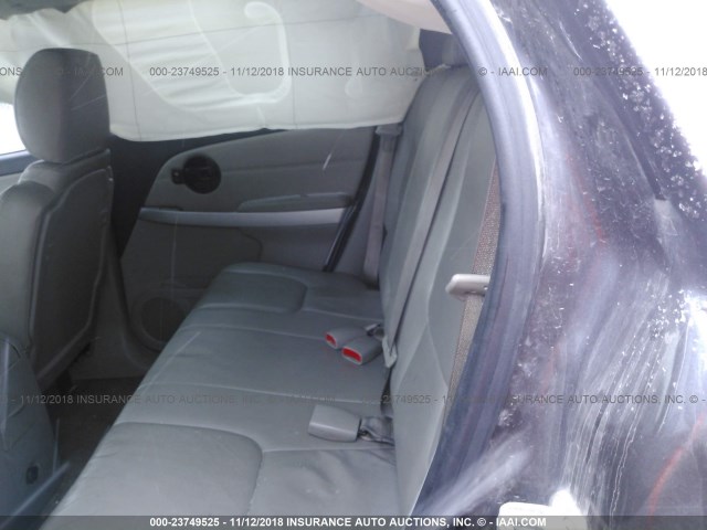 2CNDL73F386059432 - 2008 CHEVROLET EQUINOX LTZ GRAY photo 8