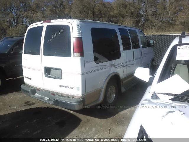 1GBFG15R6Y1227495 - 2000 CHEVROLET EXPRESS G1500  WHITE photo 4