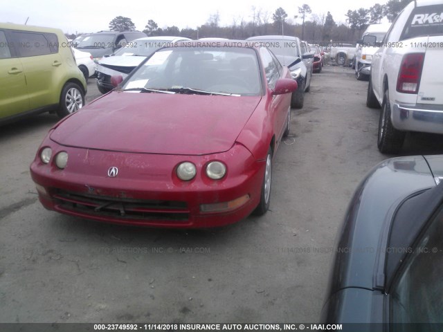 JH4DC4355SS011797 - 1995 ACURA INTEGRA LS RED photo 2
