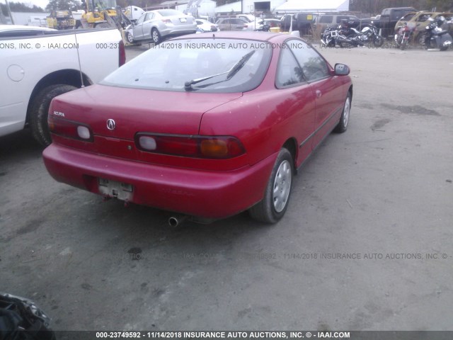 JH4DC4355SS011797 - 1995 ACURA INTEGRA LS RED photo 4