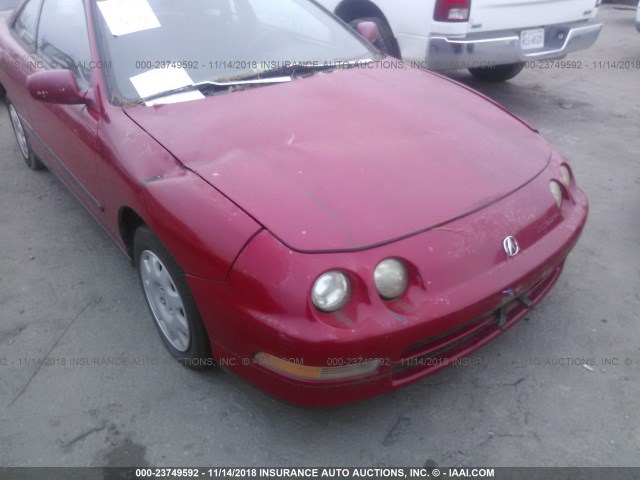 JH4DC4355SS011797 - 1995 ACURA INTEGRA LS RED photo 6