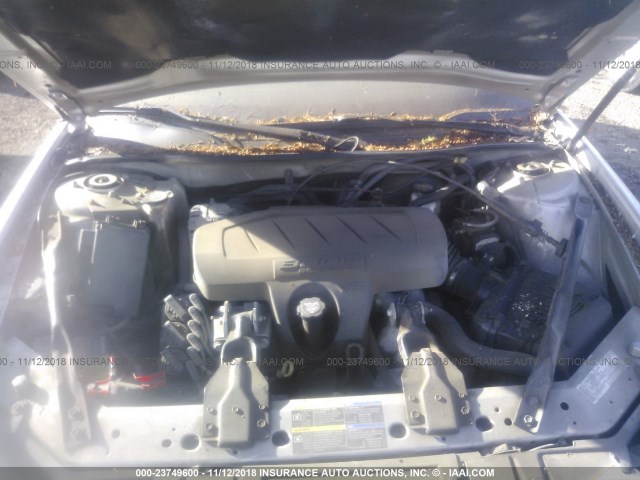 2G2WP582671132952 - 2007 PONTIAC GRAND PRIX Күміс фото 10