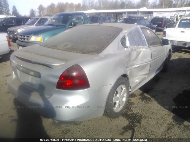 2G2WP582671132952 - 2007 PONTIAC GRAND PRIX Күміс фото 4