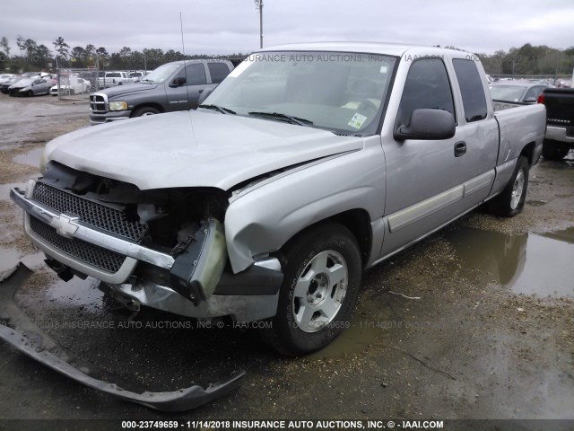 2GCEC19T351257052 - 2005 CHEVROLET SILVERADO C1500 Pewter photo 2