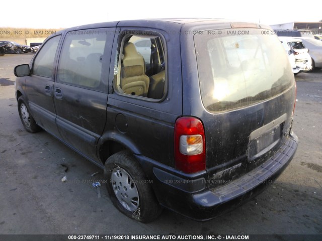 1GNDU23E62D162730 - 2002 CHEVROLET VENTURE ECONOMY BLUE photo 6