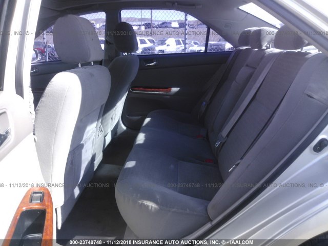 4T1BE30K66U642698 - 2006 TOYOTA CAMRY LE/XLE/SE SILVER photo 8