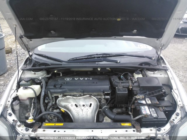 JTKDE177770167079 - 2007 TOYOTA SCION TC 银色 照片 10