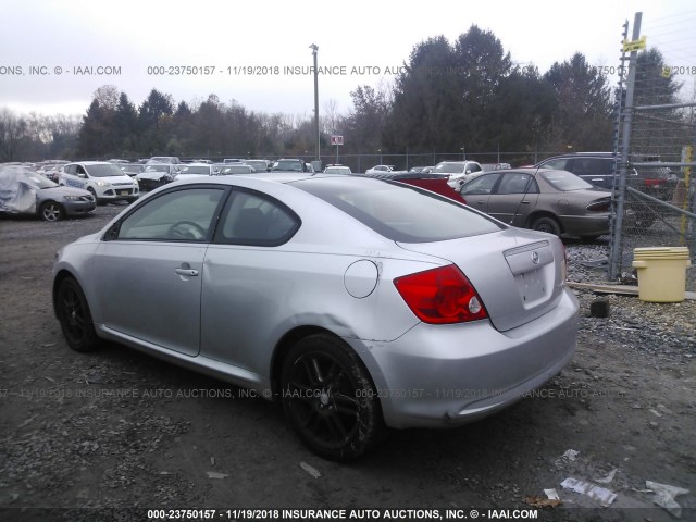JTKDE177770167079 - 2007 TOYOTA SCION TC 银色 照片 3