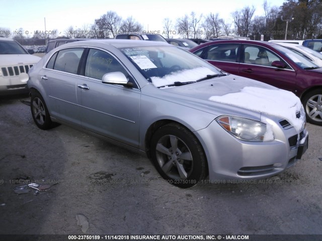 1G1ZC5E07CF364625 - 2012 CHEVROLET MALIBU 1LT SILVER photo 1