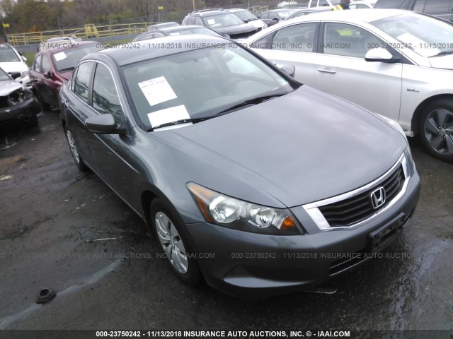 1HGCP2F37AA185019 - 2010 HONDA ACCORD LX GRAY photo 1