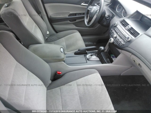 1HGCP2F37AA185019 - 2010 HONDA ACCORD LX GRAY photo 5