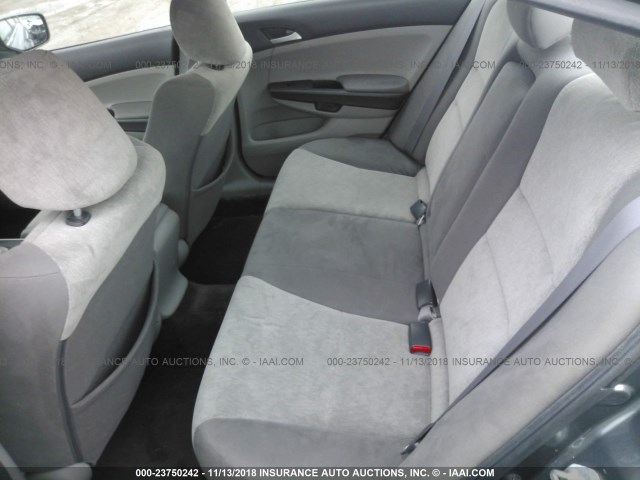 1HGCP2F37AA185019 - 2010 HONDA ACCORD LX GRAY photo 8