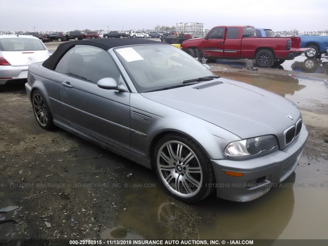 WBSBR93444PK05991 - 2004 BMW M3 GRAY photo 1