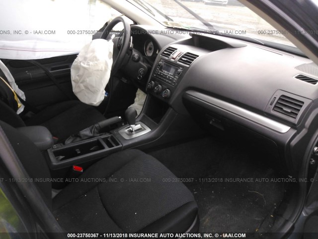 JF1GJAC60CH016437 - 2012 SUBARU IMPREZA PREMIUM GRAY photo 5