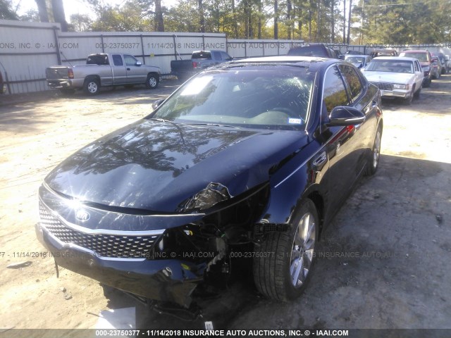 5XXGT4L34JG243734 - 2018 KIA OPTIMA LX/S BLACK photo 2