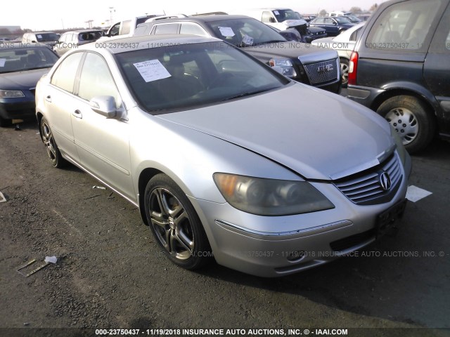 JH4KB16515C010763 - 2005 ACURA RL GRAY photo 1