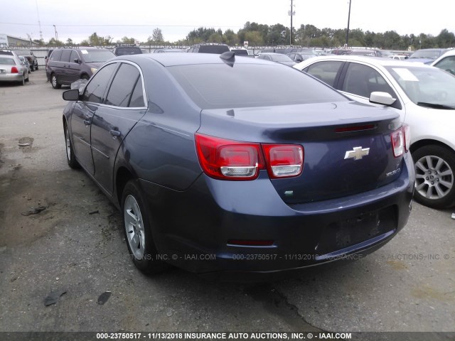 1G11B5SL6FF180571 - 2015 CHEVROLET MALIBU LS BLUE photo 3