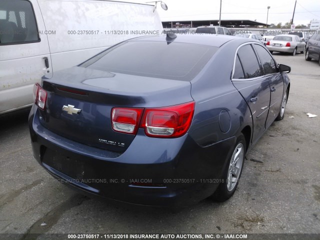 1G11B5SL6FF180571 - 2015 CHEVROLET MALIBU LS BLUE photo 4