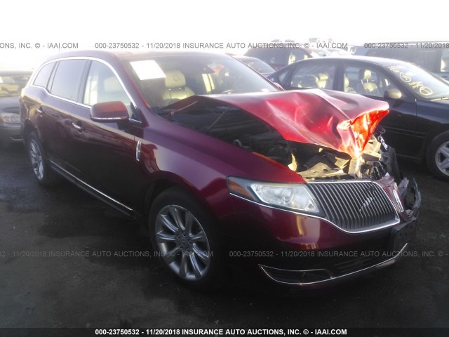 2LMHJ5AT9DBL51788 - 2013 LINCOLN MKT RED photo 1