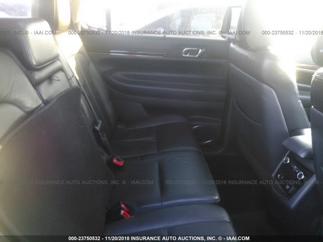 2LMHJ5AT9DBL51788 - 2013 LINCOLN MKT RED photo 8