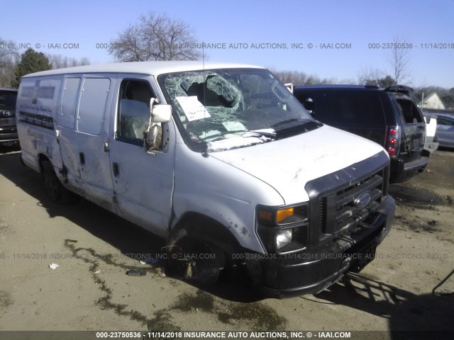 1FDSS3EL7ADA72603 - 2010 FORD ECONOLINE E350 SUPER DUTY VAN WHITE photo 1