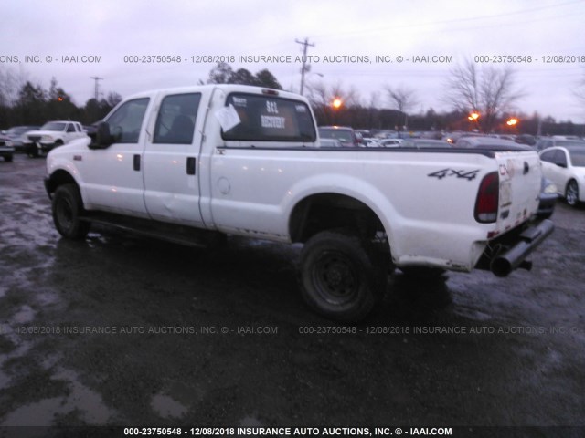 1FTSW31L44EC51940 - 2004 FORD F350 SRW SUPER DUTY WHITE photo 3