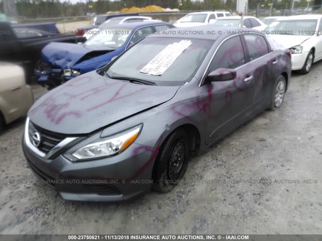 1N4AL3AP3GC258360 - 2016 NISSAN ALTIMA GRAY photo 2